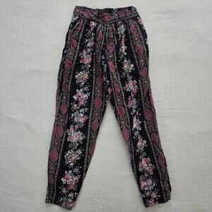 Vintage Palmettos Wallpaper Floral Pants kids 7